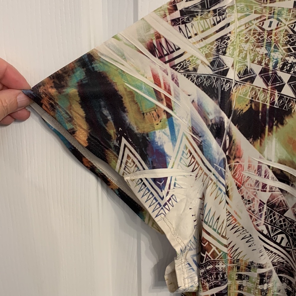 Apt 9 Colorful Boho Stretch Knit Embellished Top … - image 5